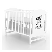 Baby crib New Baby MIA Zebra white