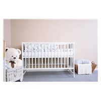 New Baby POLLY cot white-grey