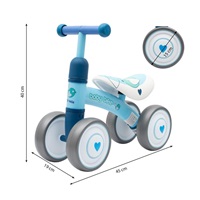 Baby Mix Baby Bike Fruit blue