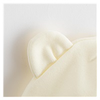 New Baby Kids Cream Cotton Baby Cap, size 56 (0-3m)