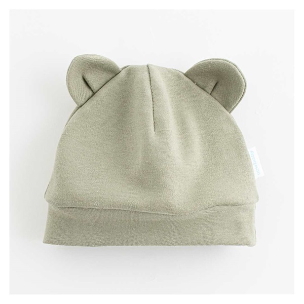 New Baby Kids Green Cotton Baby Cap, size 56 (0-3m)