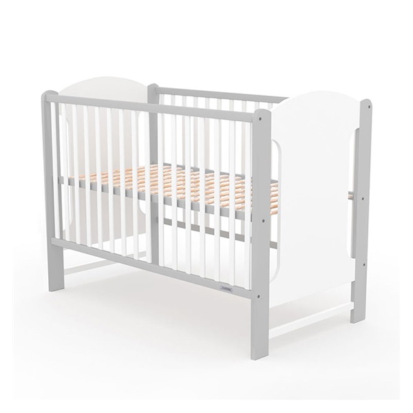 New Baby ELSA cot white-grey