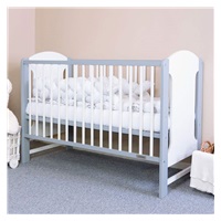 New Baby ELSA cot white-grey