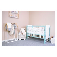 New Baby ELSA crib white and mint