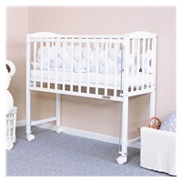 New Baby MATEO cot 90x40 cm white