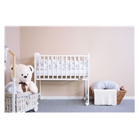 New Baby MATEO cot 90x40 cm white