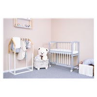 New Baby MATEO cot 90x40 cm white-grey