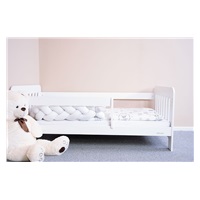 Children‘s bed with barrier New Baby ERIK 160x80 cm white