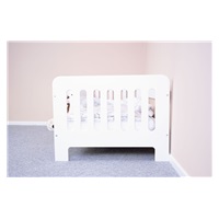 Children‘s bed with barrier New Baby ERIK 160x80 cm white