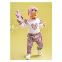 Baby cotton sweatpants Nicol Lea, size 56 (0-3m)