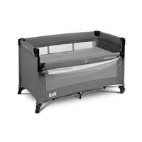 Travel cot CARETERO Esti graphite