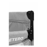Travel cot CARETERO Esti grey