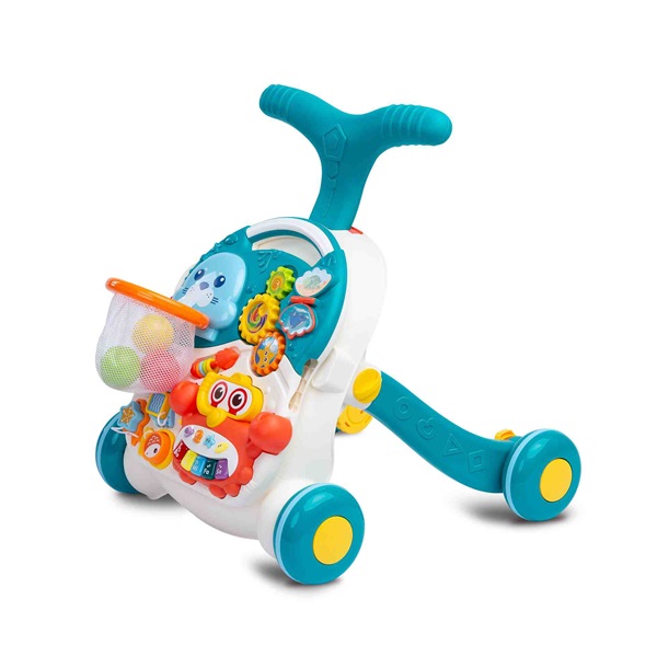 Toyz Spark Turquoise 2in1 Playing Educational Walker