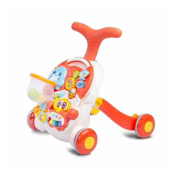 Toyz Spark orange 2in1 educational play walker