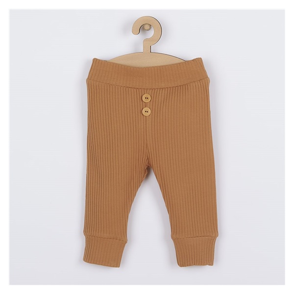 Baby cotton sweatpants Nicol Miki brown, size 62 (3-6m)