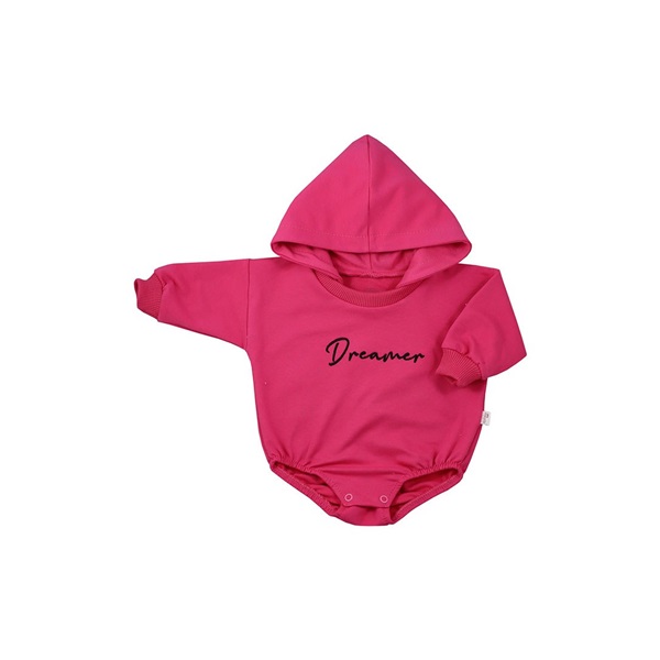 Baby Sweatpants with hood Koala Dreamer dark pink, size 68 (4-6m)