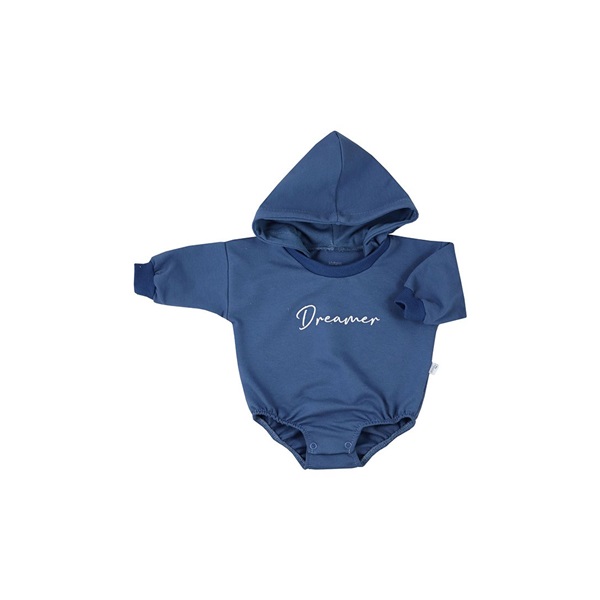 Baby Sweatpants Baggy Body with Hood Koala Dreamer Blue, size 80 (9-12m)