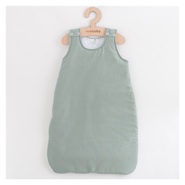 Infant sleeping bag with filling New Baby Dominik green, size 68/74