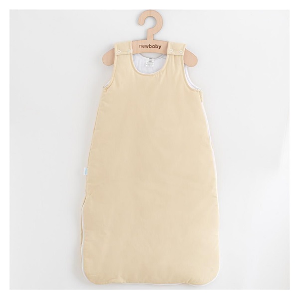 Infant sleeping bag with filling New Baby Colours sand, size 62/68