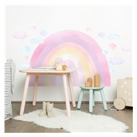 Wall sticker Rainbow pink