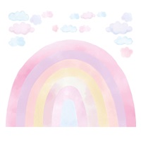 Wall sticker Rainbow pink