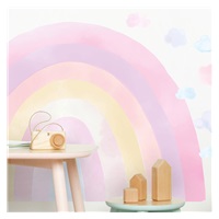 Wall sticker Rainbow pink