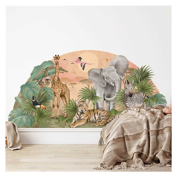 Safari wall sticker