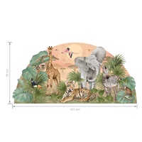 Safari wall sticker