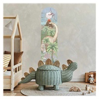 Wall sticker Dino - height measure