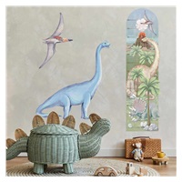 Wall sticker Dino - height measure