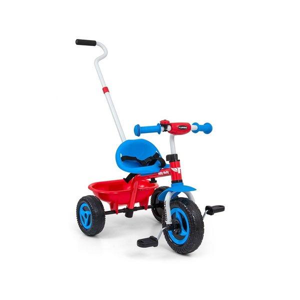 Kids tricycle Milly Mally Boby TURBO Cool Red