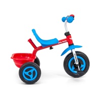 Kids tricycle Milly Mally Boby TURBO Cool Red