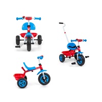 Kids tricycle Milly Mally Boby TURBO Cool Red