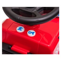 Children‘s bicycle with sound Mercedes Milly Mally HASIČI red