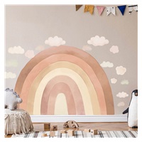 Wall sticker Rainbow beige