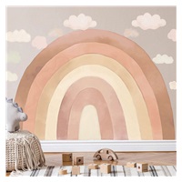 Wall sticker Rainbow beige