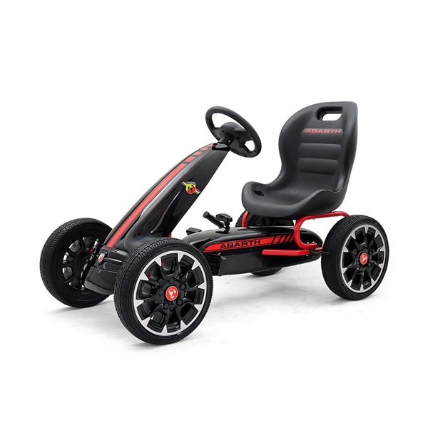 Kids Go-kart Milly Mally Abarth black