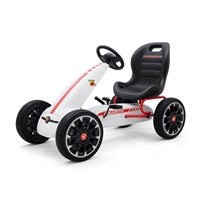 Kids Go-kart Milly Mally Abarth white