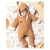 Winter infant jumpsuit Nicol Miki, size 56 (0-3m)