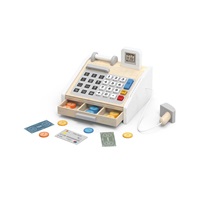 Children's wooden cash register with accessories Viga