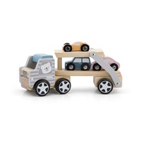 Wooden truck with cars Viga