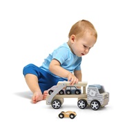 Wooden truck with cars Viga