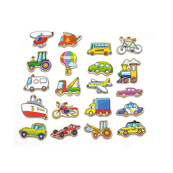 Magnets for kids Viga Cars