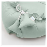 New Baby Dominik green nest with a blanket for baby