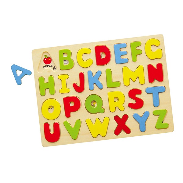 Wooden Viga Alphabet Puzzle