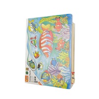 Wooden magnetic puzzle Viga Fish catching
