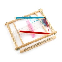 Viga wooden loom for weaving