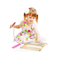 Viga wooden loom for weaving