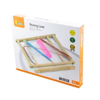 Viga wooden loom for weaving