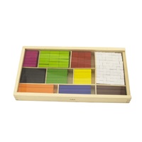 Wooden counting cubes for children